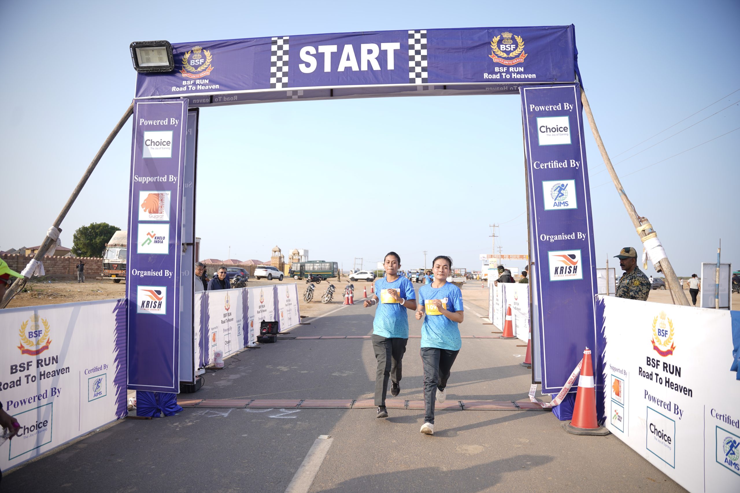 BSF Run Road to Heaven route visual